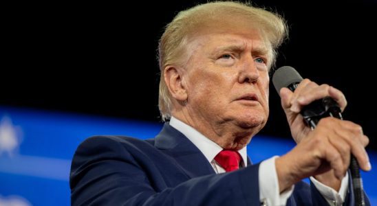 DALLAS, TEXAS - AUGUST 06: Former U.S. President Donald Trump speaks at the Conservative Political Action Conference (CPAC) at the Hilton Anatole on August 06, 2022 in Dallas, Texas. CPAC began in 1974, and is a conference that brings together and hosts conservative organizations, activists, and world leaders in discussing current events and future political agendas. (Photo by Brandon Bell/Getty Images)