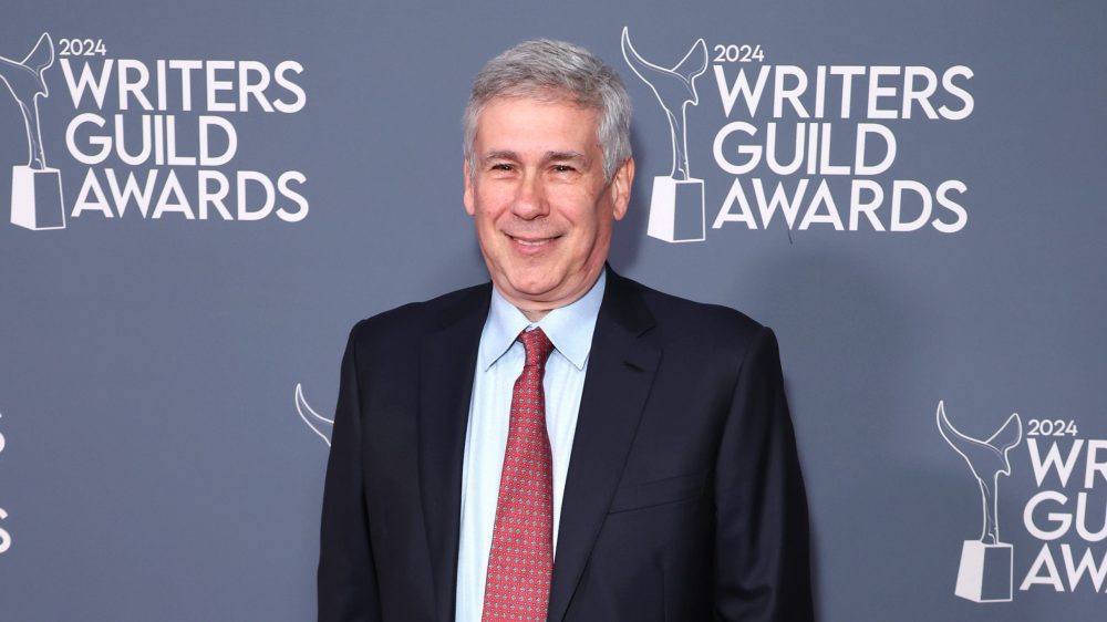 LOS ANGELES, CALIFORNIA - APRIL 14:  Chris Keyser attends the 76th Annual Writers Guild Awards at Hollywood Palladium on April 14, 2024 in Los Angeles, California.  (Photo by JC Olivera/Getty Images)