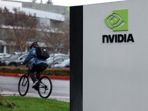 Siège social de Nvidia Corp. à Santa Clara, en Californie.