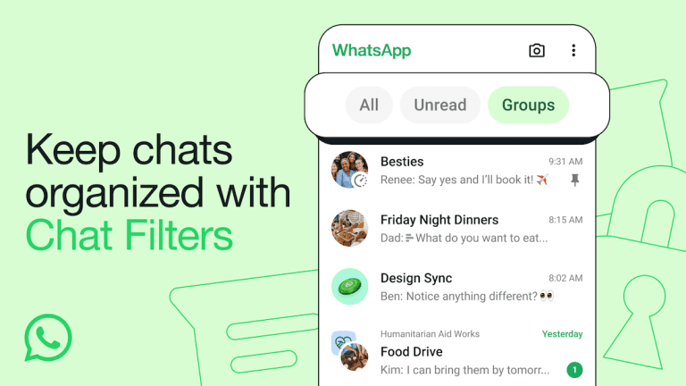 Les nouveaux filtres de discussion de WhatsApp facilitent la recherche des messages non lus