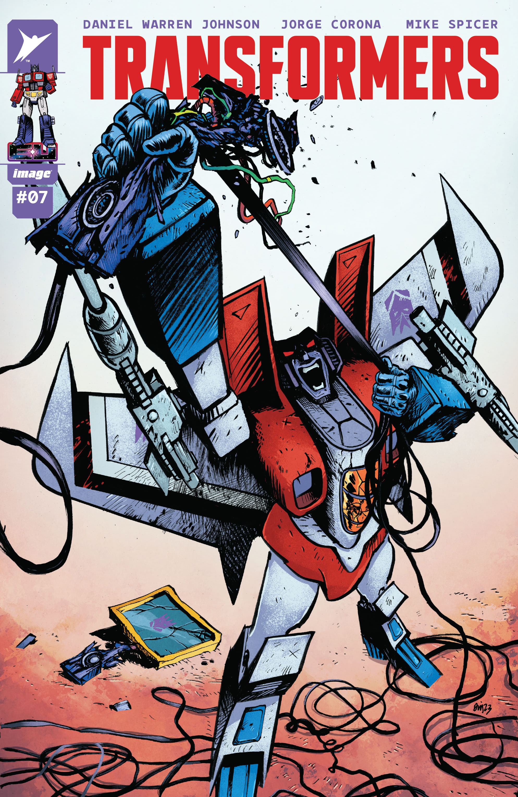 Couverture de Transformers #7