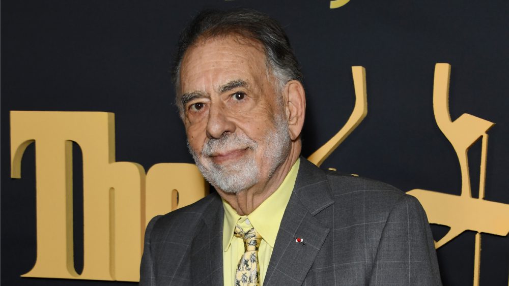 LOS ANGELES, CALIFORNIA - FEBRUARY 22: Francis Ford Coppola attends "The Godfather" 50th Anniversary Celebration at Paramount Theatre on February 22, 2022 in Los Angeles, California. (Photo by Jon Kopaloff/Getty Images)