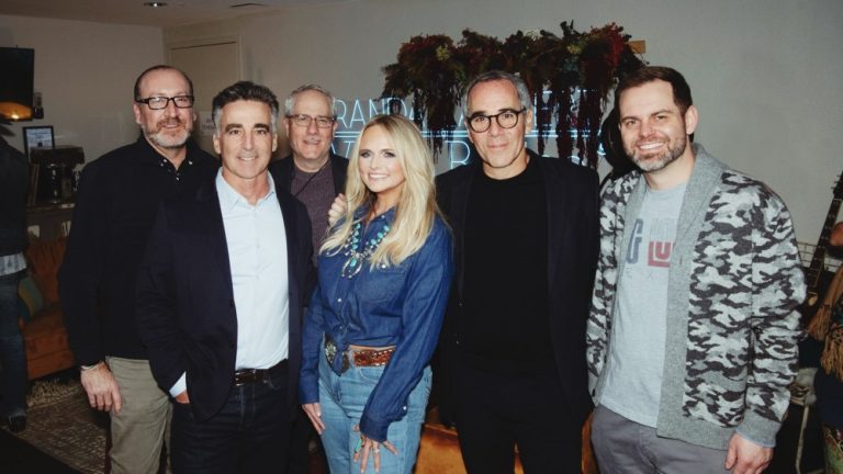 REPUBLIC’S EVP and CFO Joe Schmidt, Founder and Vice Chairman Avery Lipman, President and COO Jim Roppo; Miranda Lambert; REPUBLIC’s Founder and Chairman Monte Lipman, Big Loud Records’ CEO Seth England