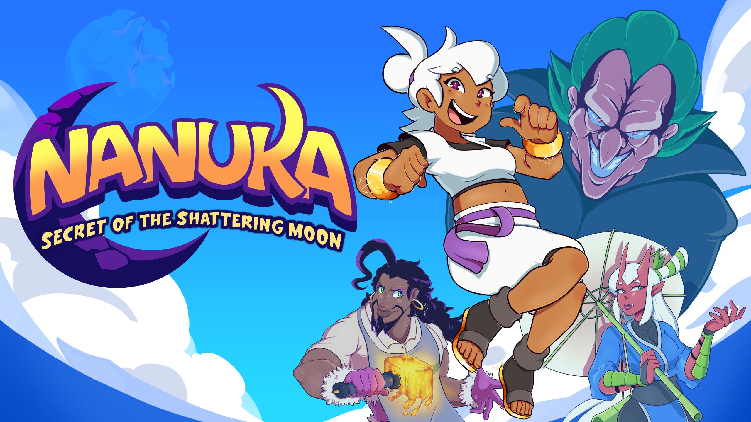 Nanuka: Secret of the Shattering Moon, le jeu de plateforme et de réflexion à défilement latéral en pixel art, annoncé sur consoles et PC    
