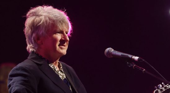 MELBOURNE, AUSTRALIA - MARCH 06: Neil Finn of Crowded House performs on stage at the Global Citizen NOW: Melbourne & Global Citizen Nights at the Palais Theatre on March 6, 2024 in Melbourne, Australia. (Photo by Kim Landy/Getty Images for Global Citizen)