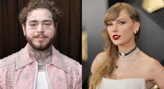 Post Malone dit qu'il était « plus que honoré » de collaborer avec Taylor Swift sur « Quinzaine »