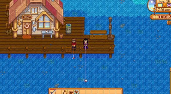 Pour défendre la pêche incroyablement frustrante de Stardew Valley