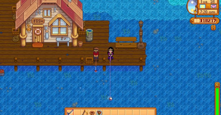 Pour défendre la pêche incroyablement frustrante de Stardew Valley
