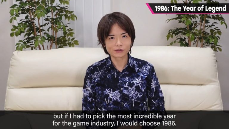 Random : Sakurai parle de "l'année la plus incroyable pour l'industrie du jeu vidéo"
