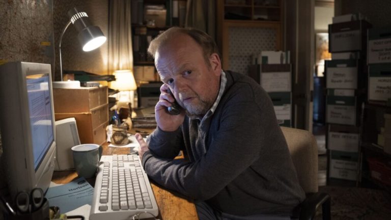 Toby Jones in Mr Bates vs The Post Office