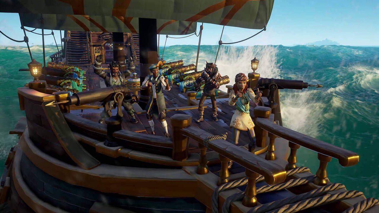 Sea of ​​Thieves PS5 Beta verrouillée pour le week-end, gagnez des décalcomanies de navire
