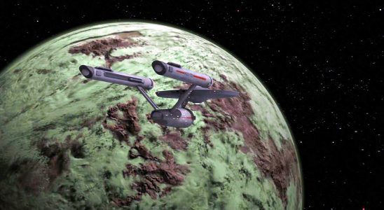 Starship Enterprise in Star Trek: The Original Series