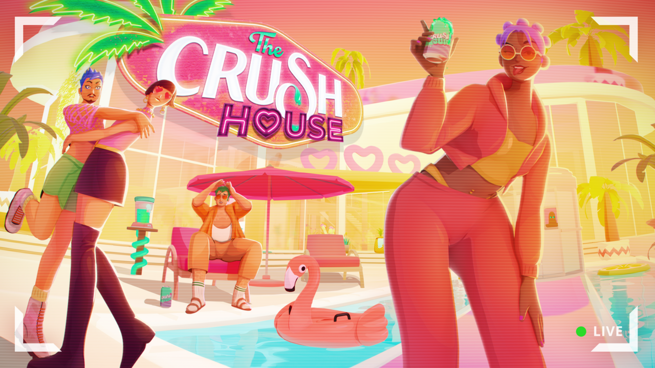 The Crush House vous permet d'animer une émission de télé-réalité des années 90 dans une maison de rêve de style Barbie
