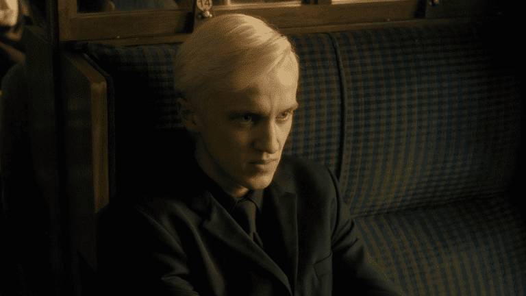 Tom Felton as Draco in Harry Potter 6