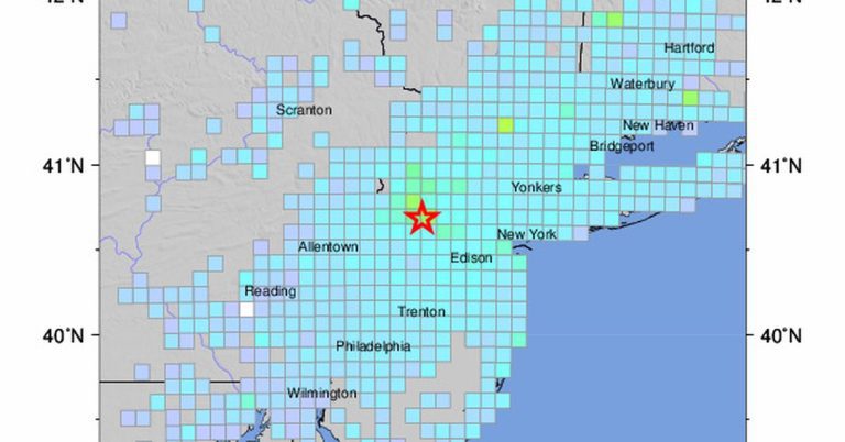 Un tremblement de terre vient de secouer New York, le New Jersey et ses environs