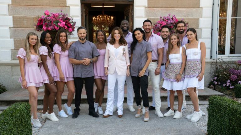 Vanderpump Villa - Hannah Fouch, Gabriella Sanon, Priscila Ferrari, Anthony Bar, Telly Hall, Lisa Vanderpump, Andre Mitchell, Caroline Byl, Marciano Brunette, Stephen Alsvig, Grace Cottrell, Eric Funderwhite, and Emily Kovacs