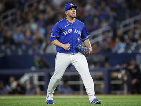 Yariel Rodriguez des Blue Jays emmène son spectacle de monticules énergique sur la route