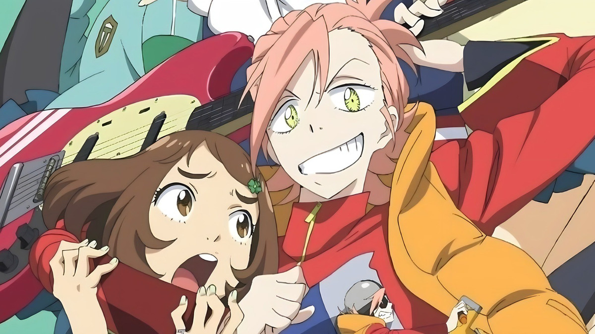 Une image tirée de l'anime FLCL