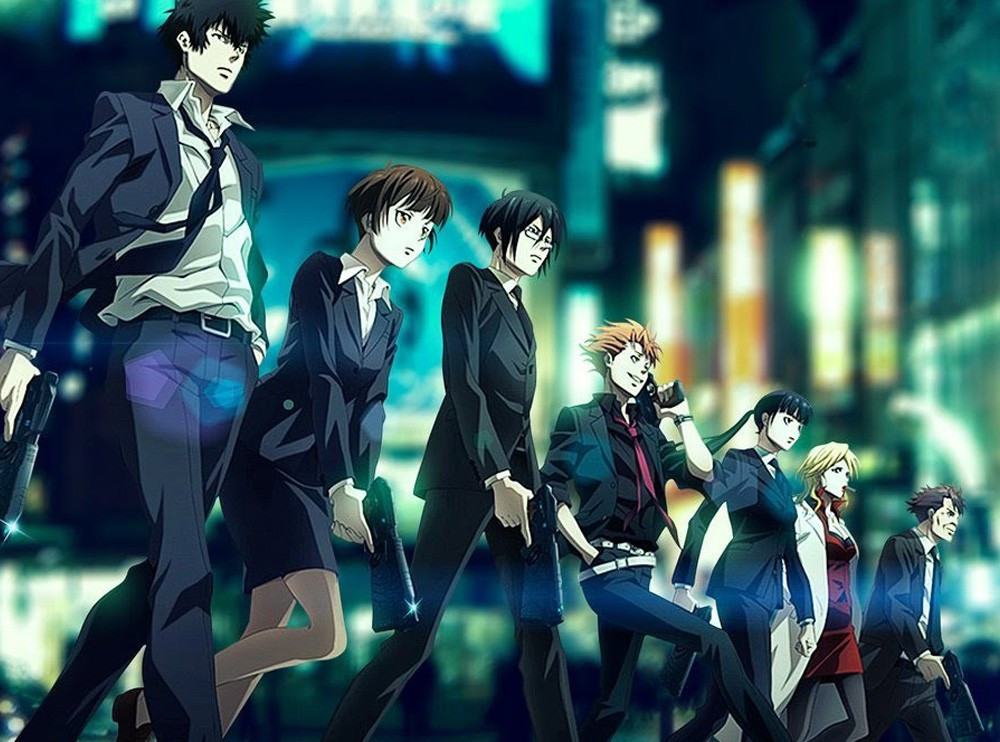 Illustration clé de l'anime Psycho-Pass : Saison 1