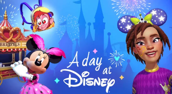 Main artwork for the A Day at Disney event in Disney Dreamlight Valley