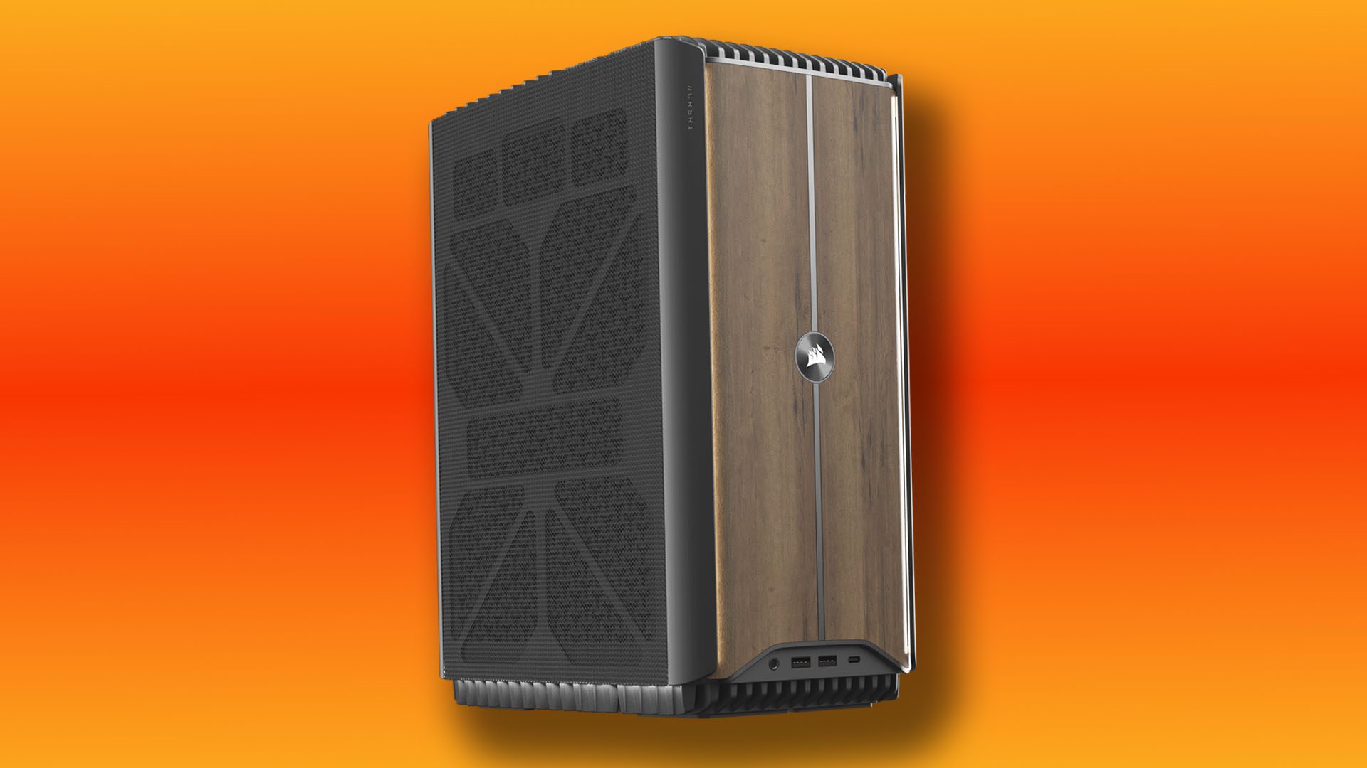 Le nouveau mini PC de jeu de Corsair a une façade en bois et des spécifications étonnantes
