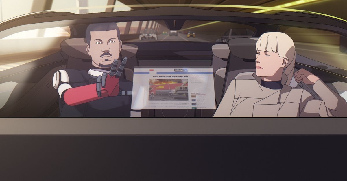 Chinatown rencontre Ghost in the Shell dans le film d'animation de science-fiction Mars Express
