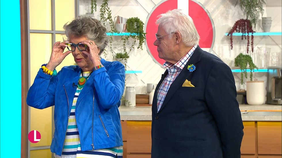 dame prue leith et son mari john playfair en lorraine