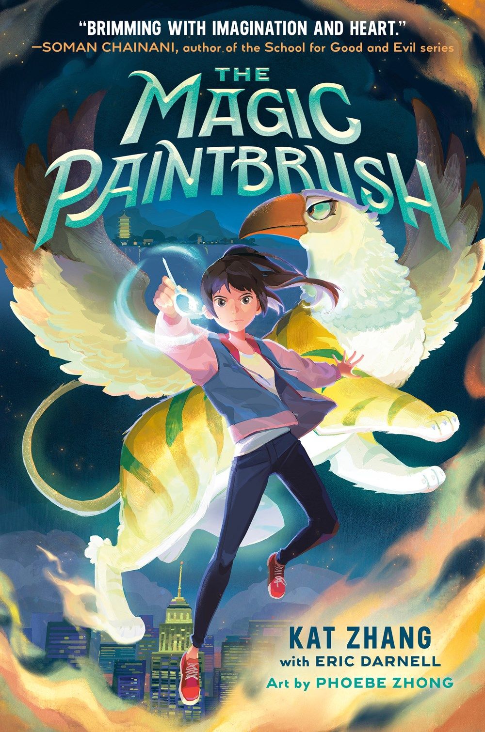 Couverture de The Magic Paintbrush de Kat Zhang, Phoebe Zhong et Eric Darnell