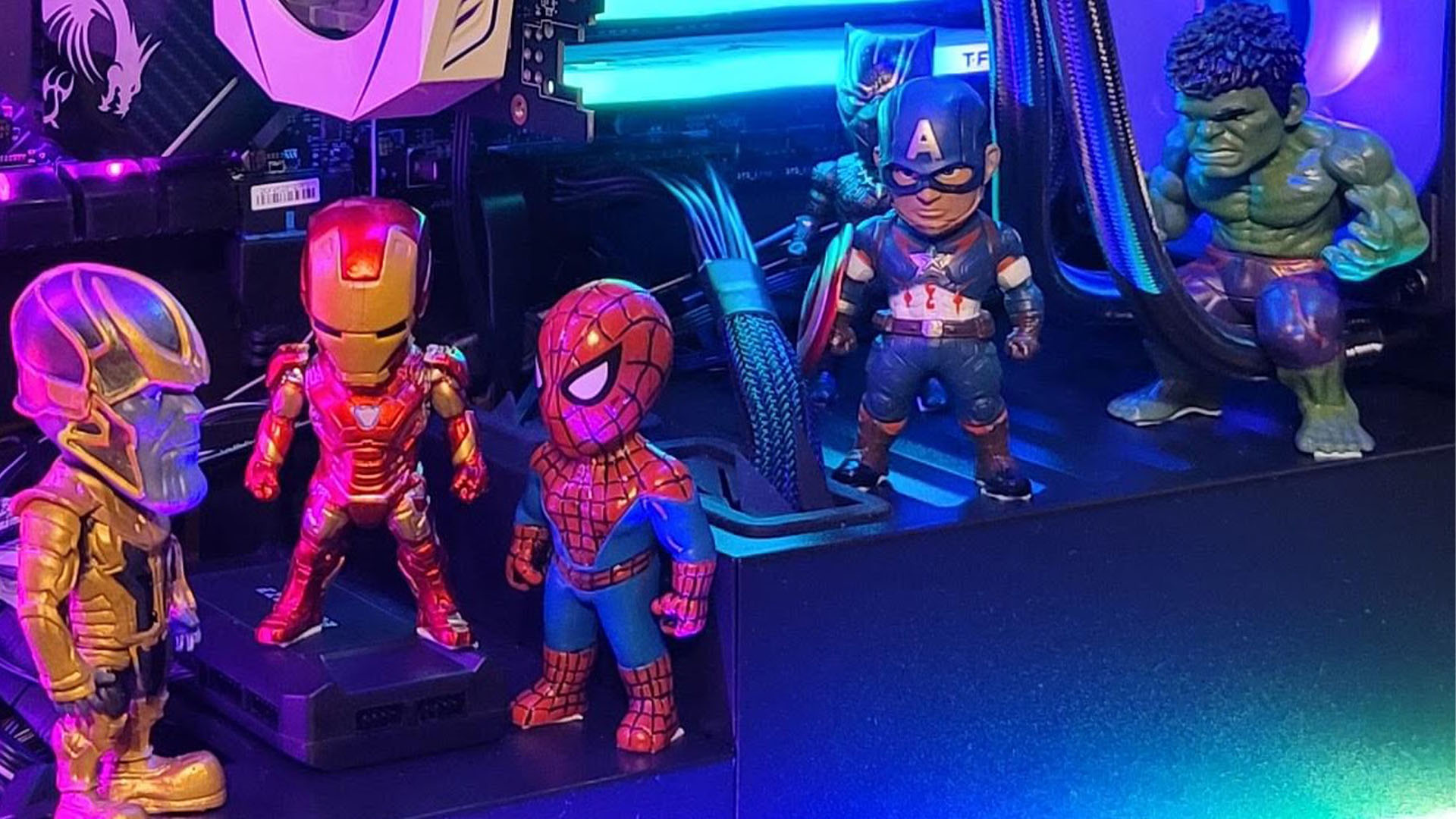 Les Avengers figurent à l'intérieur du PC de jeu