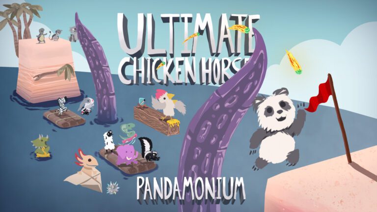 Annonce de la mise à jour d'Ultimate Chicken Horse "Pandamonium", notes de mise à jour
