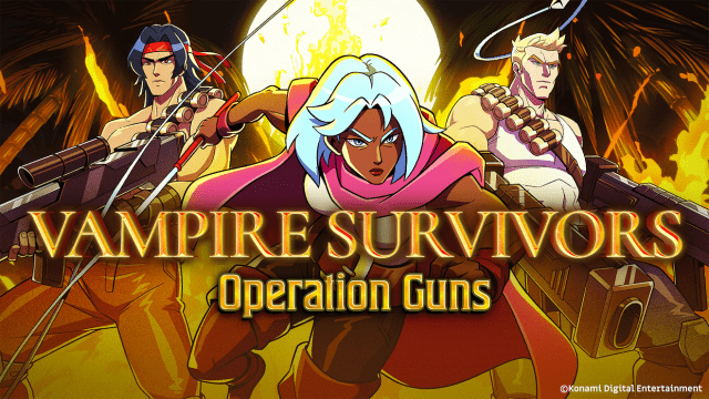 Continuez à tirer avec les survivants des vampires sur le thème de Contra : Operation Guns
