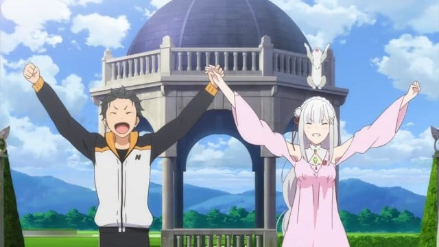 Re: Zero Subaru et Emilia se tenant la main