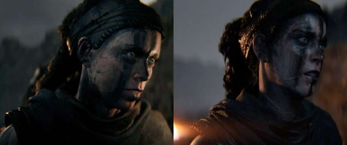 Hellblade 2 semble avoir reçu une mise à niveau visuelle substantielle, comparaison à l'intérieur
