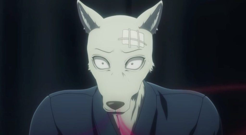 Legoshi de Beastars rasé