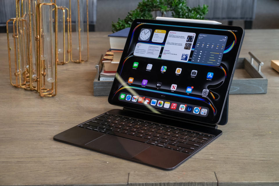 L'iPad Pro 13 pouces d'Apple, sorti pour la première fois en 2024.