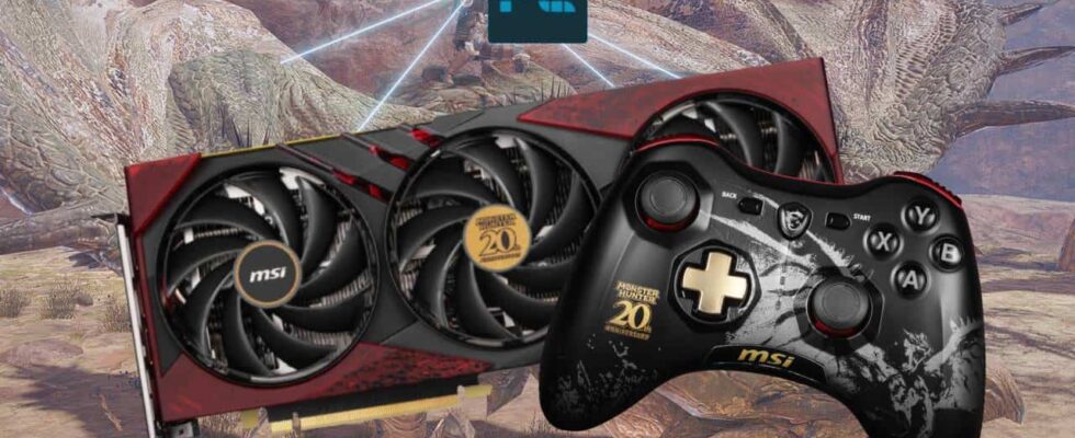 MSI releases new RTX 4060 Ti bundle that fans of Monster Hunter will love