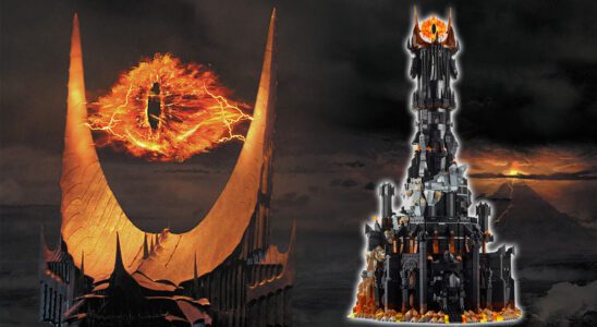 Cool Stuff : L'incroyable ensemble LEGO du Seigneur des Anneaux construit la tour sombre et l'œil ardent de Sauron