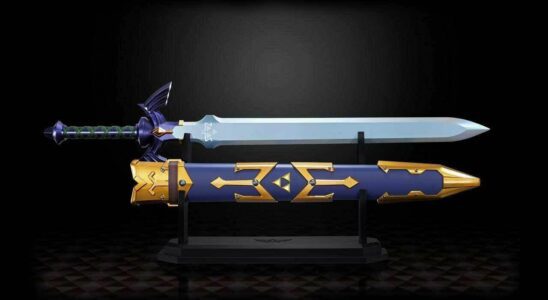 Les précommandes de répliques de The Legend of Zelda Master Sword sont de nouveau en stock