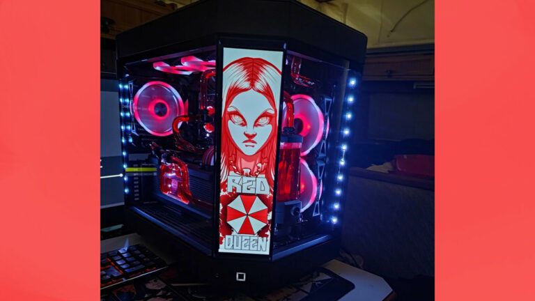 La Reine Rouge a repris ce PC de jeu Resident Evil alimenté par AMD
