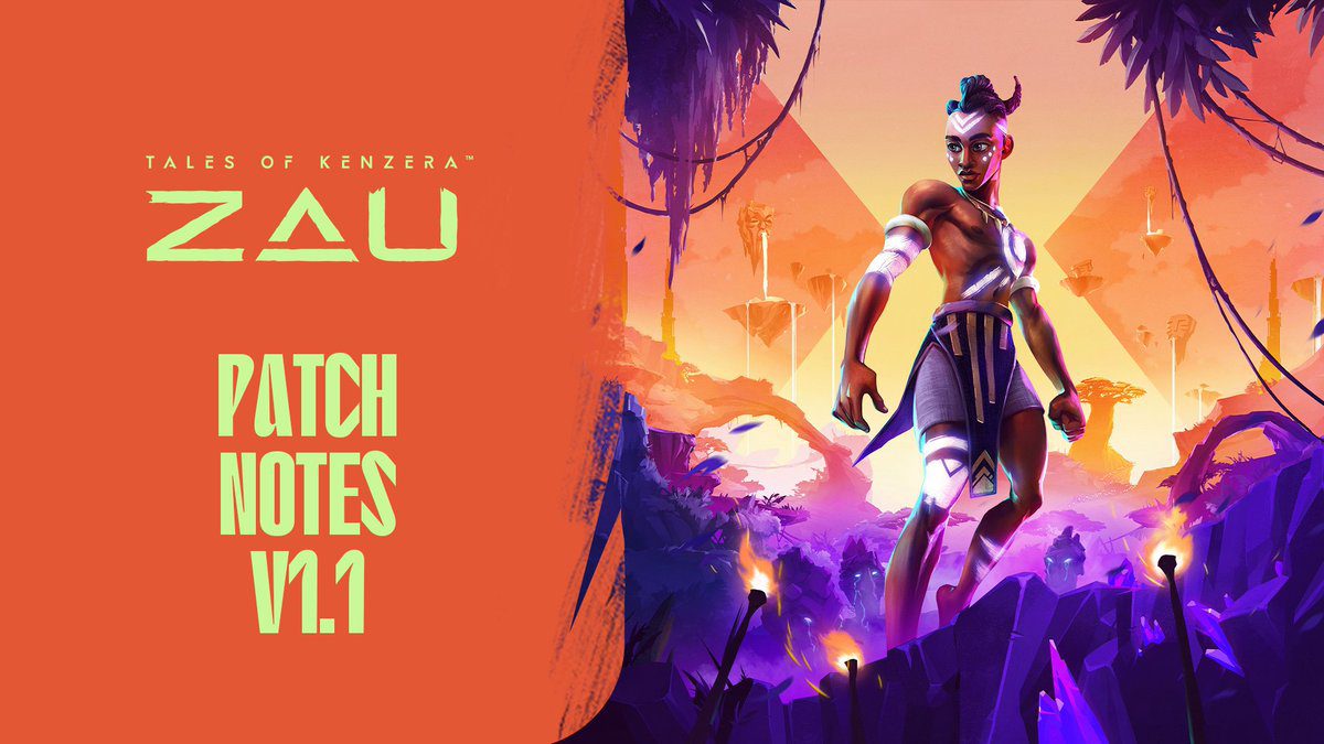 ZAU annoncé (version 1.1), notes de patch
