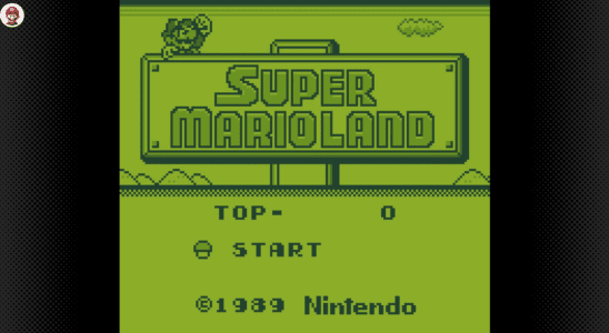 Le classique de Mario Game Boy ajouté à Nintendo Switch Online