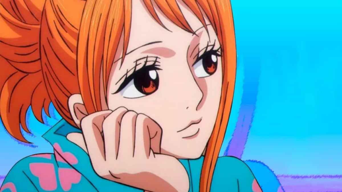 Nami dans l'arc du pays Wano de One Piece.  Ceci pour un article sur One Piece : tous les chapeaux de paille classés par popularité