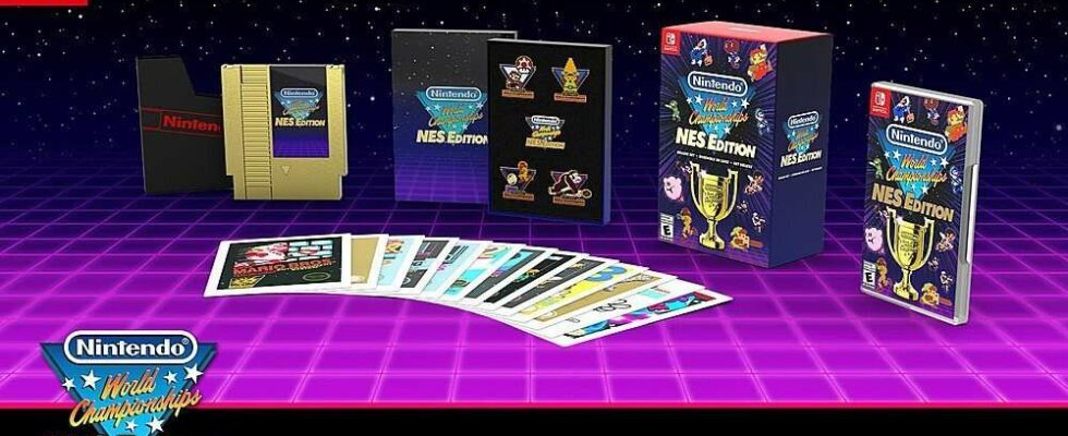 Les précommandes de l'ensemble de luxe des Championnats du monde Nintendo ne sont disponibles que chez certains détaillants