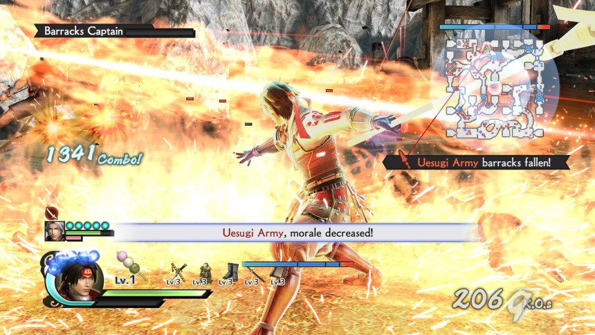 Attaque spéciale de Samurai Warriors 4