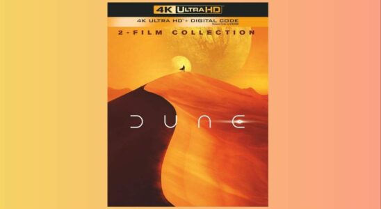 La collection Dune 2-Films sur Blu-Ray 4K bénéficie d'une belle remise pour la semaine de lancement