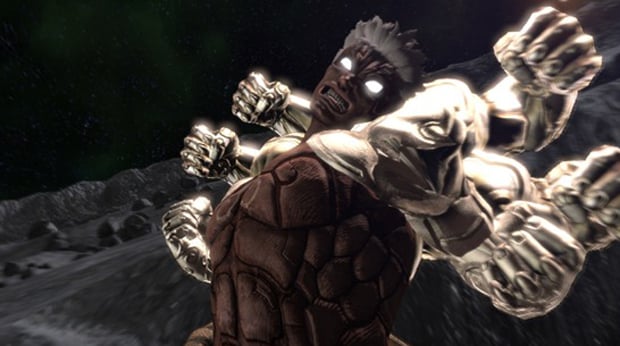 Les six bras d'Asura dans Asura's Wrath