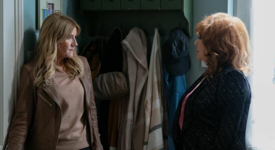 Elaine et Cindy d'EastEnders s'affrontent sur la trahison de George