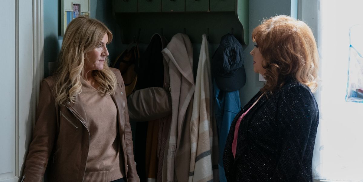 Elaine et Cindy d'EastEnders s'affrontent sur la trahison de George
