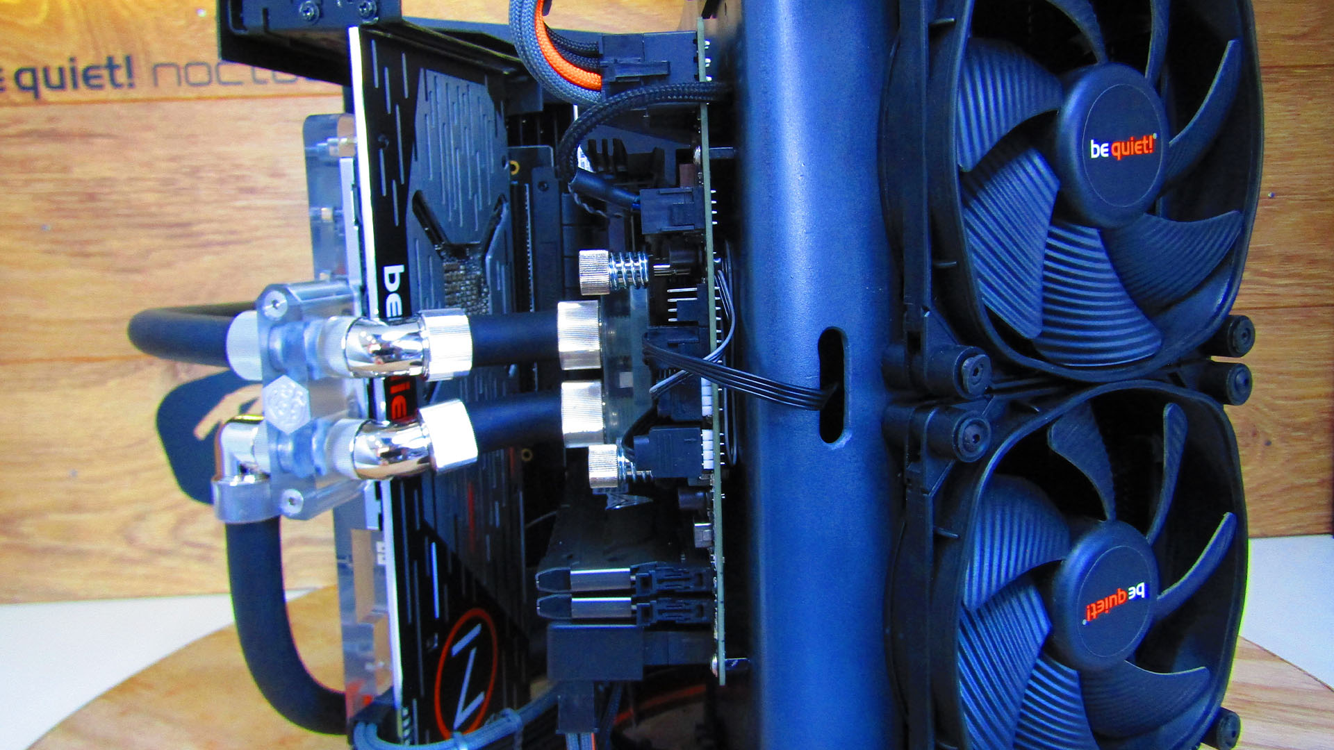 la boucle de watercooling dans la version mini-itx