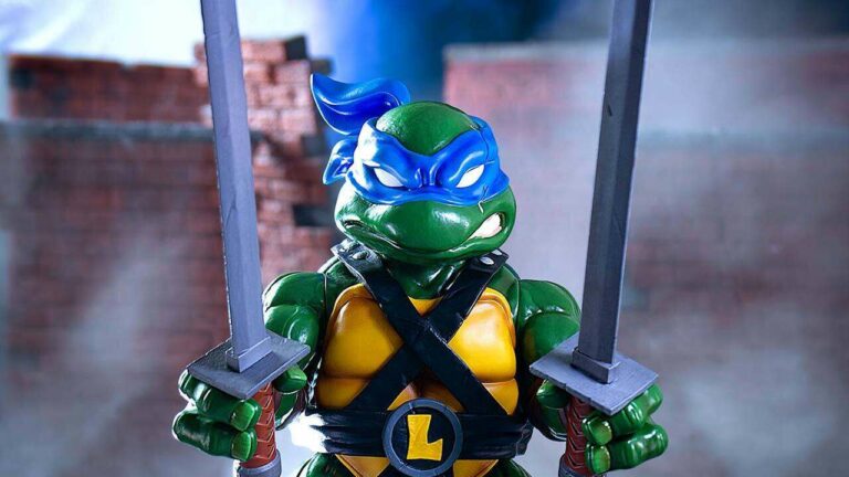 Les nouvelles figurines en vinyle souple Teenage Mutant Ninja Turtle de Mondo sont un délice rétro
